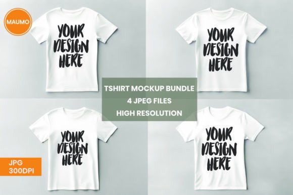 Download White Tshirt Mockup Bundle - White tshirt mockup bundle Collection