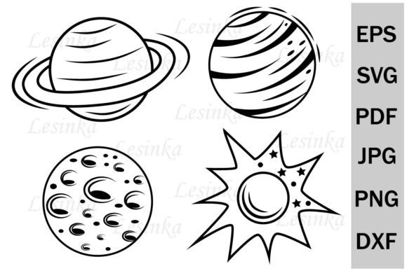 Download Planets, Space, Clipart for Printing - Spa Collection