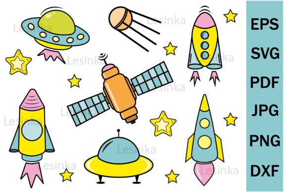 Download Children's Space Clipart for Printing - Spa Collection