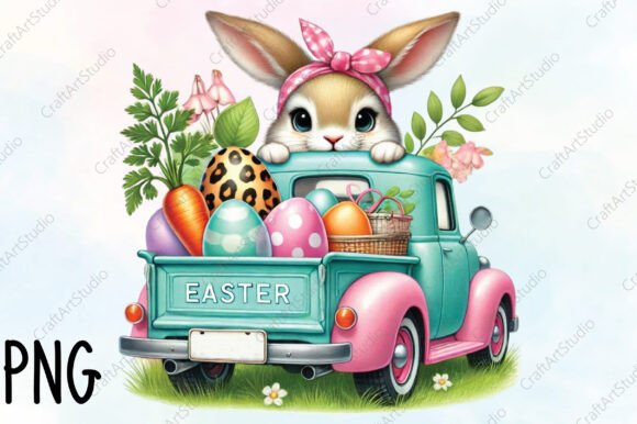 Download Personalized Easter PNG Easter Truck - Personalized easter png Collection