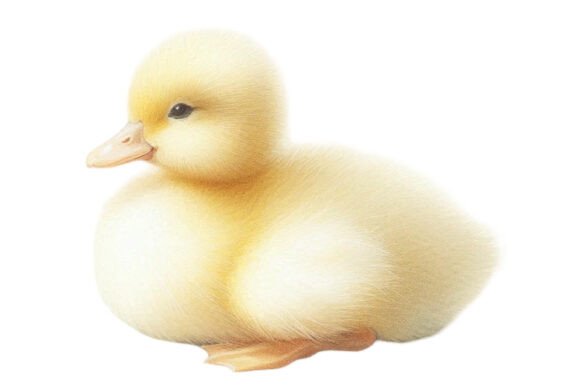 Download Whimsical Cute Easter Duck Clipart - Duck clipart Collection